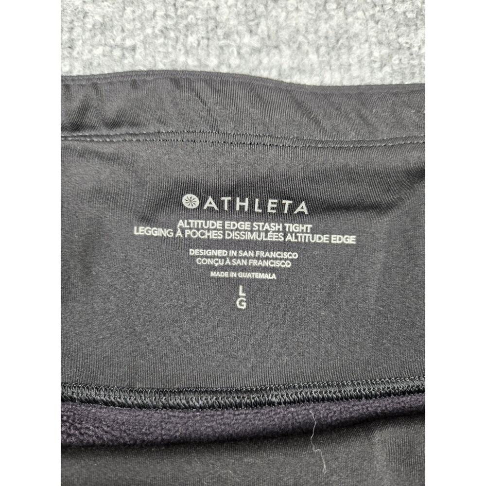 ATHLETA Altitude Edge Stash Tight Large Legging #1007 - Picture 7 of 9